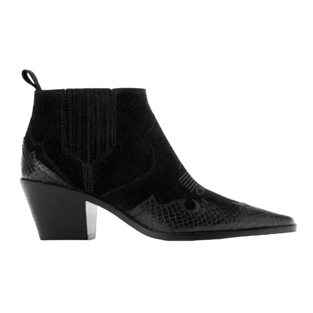 Zara Black Ankle Boots